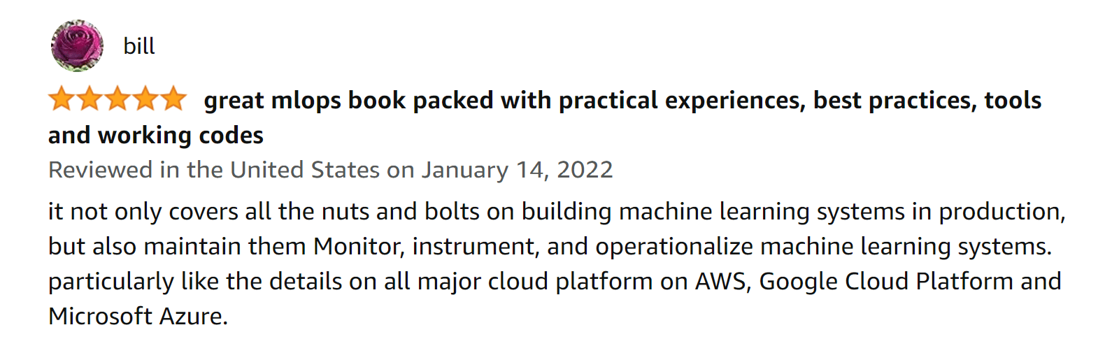  A review of the book "Practical MLOps"